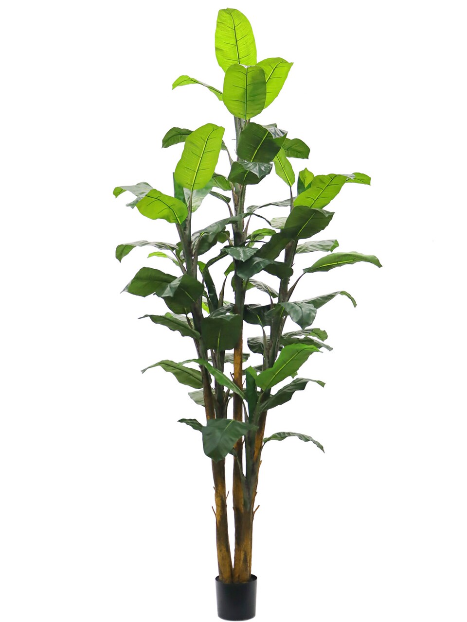 Luxurious 84-Inch Faux Banana Tree - Realistic Artificial Tropical Plant for Premium Home or Office Decor, Floral Home by Artificial Flowers